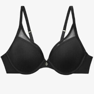 ThirdLove  24/7 Classic Uplift Plunge Bra Black Size 32 F